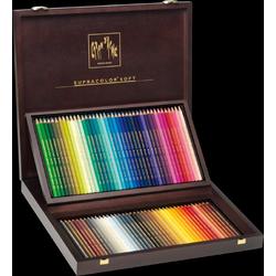 Kleurpotloden Caran DAche Supra 80 potloden in luxe koffer